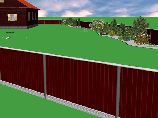 Kompletní 3D návrh zahrady 